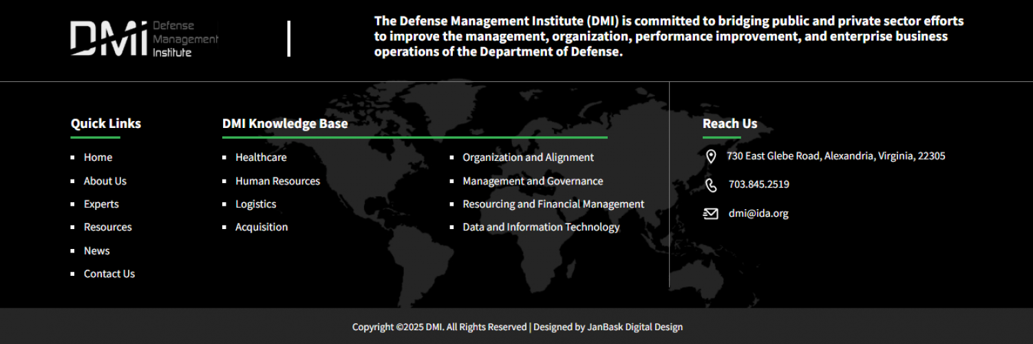 Defense Management Institute screenshot 2