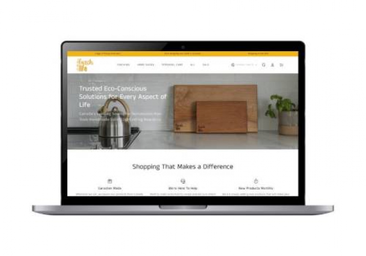 Larch Life- Shopify Website Design screenshot 1