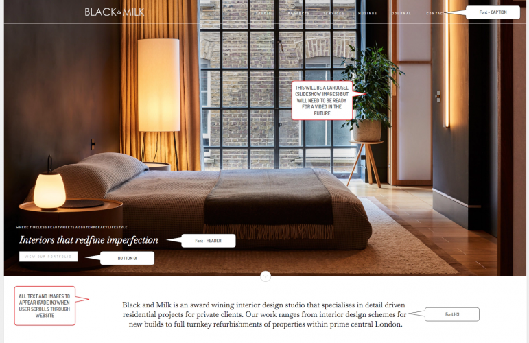 BlackAndMilk screenshot 1