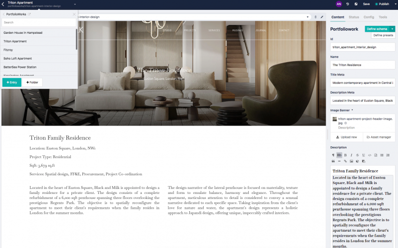 BlackAndMilk screenshot 2