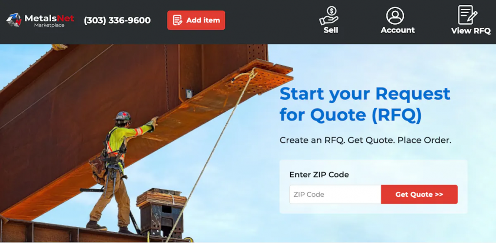 MetalsNet screenshot 1