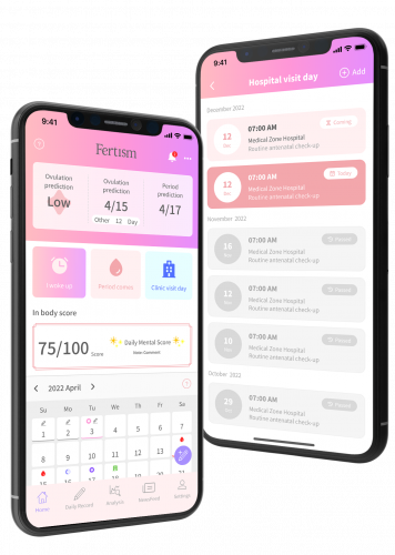 Fertism App screenshot 1