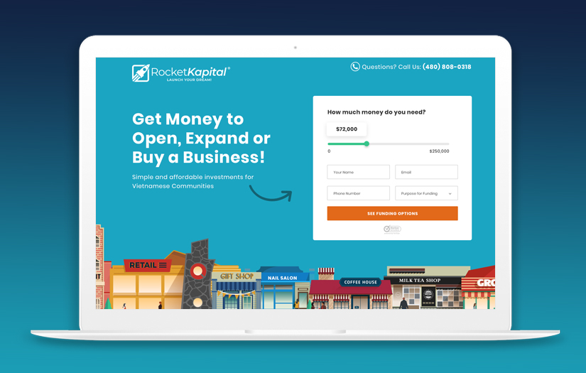 Website Design for a Local Investment Community screenshot 1