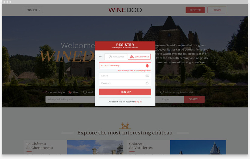 Winedoo screenshot 1