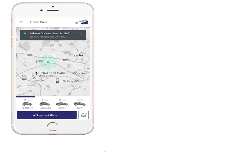 Mobile App For Taxi Cab screenshot 1