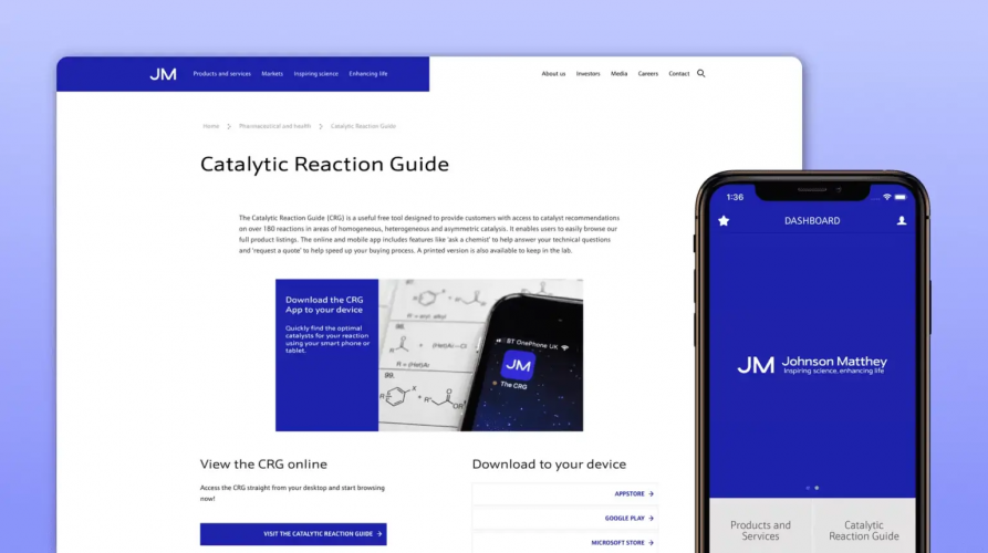 Catalytic Reaction Guide screenshot 1