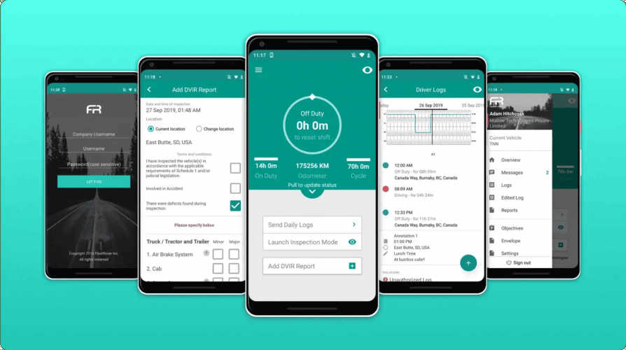 FleetRover screenshot 2