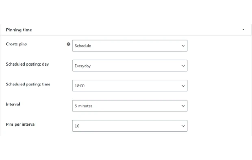 Pinterest for WooCommerce screenshot 2