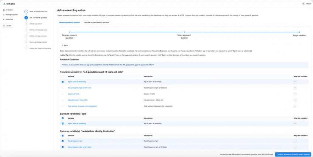 AI-Powered Clinical Research Platform screenshot 2