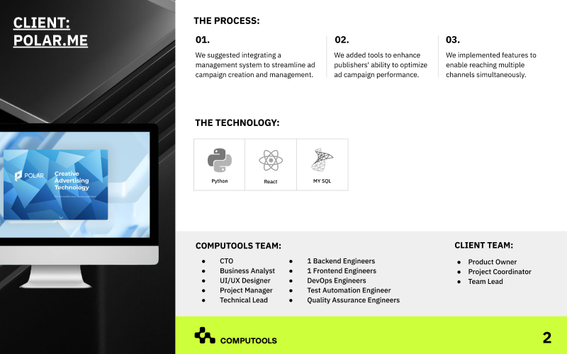 An enterprise-level digital solution for cross-platform advertising screenshot 2