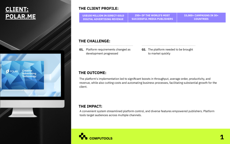 An enterprise-level digital solution for cross-platform advertising screenshot 1