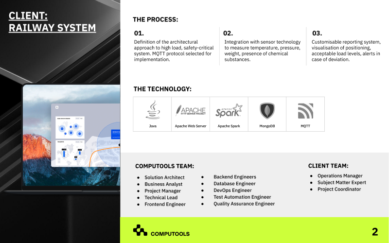 An IoT solution for rail freight safety monitoring screenshot 2