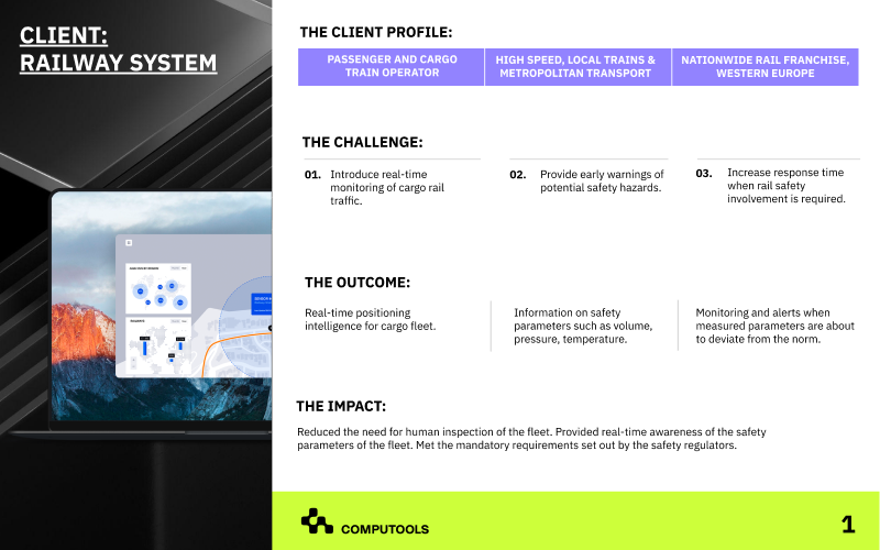 An IoT solution for rail freight safety monitoring screenshot 1