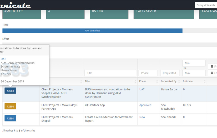 Scrummunicate screenshot 5