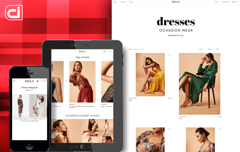 Apparel Ecommerce Website screenshot 1