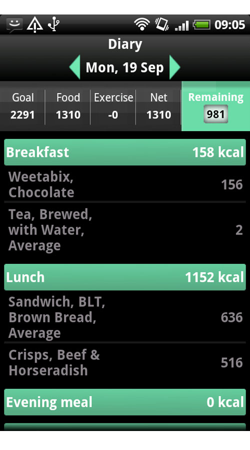 Android Mobile Phone Application For The NHS screenshot 1