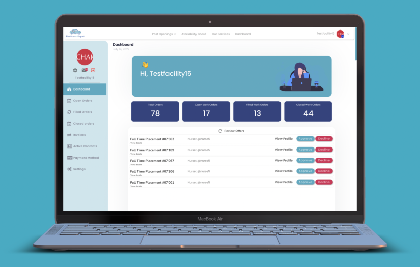 Marketplace for Nurses and Healthcare Industry screenshot 1