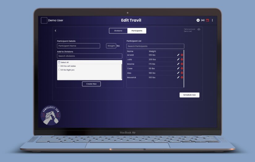 Web Application Development for Event Organizers screenshot 1
