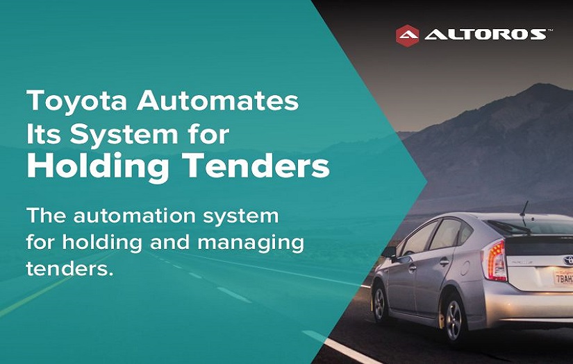Toyota Automates Its System for Holding Tenders screenshot 1