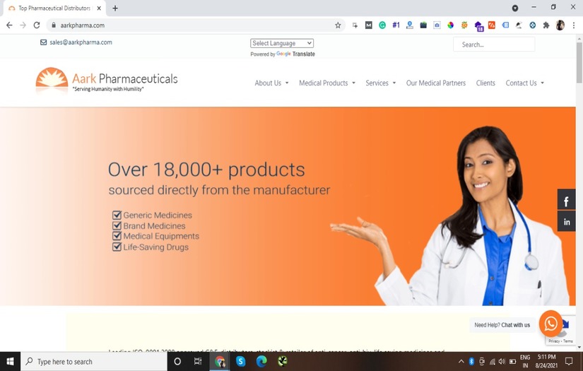 Aark Pharmaceuticals screenshot 1