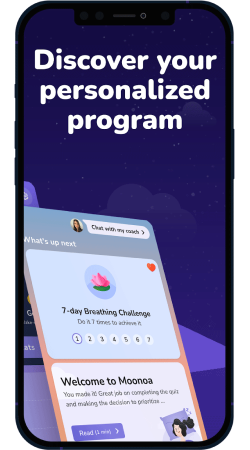 Moonoa: Sleep Tracker & Aid screenshot 1