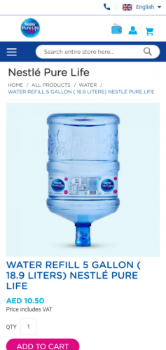 Nestle Waters screenshot 2