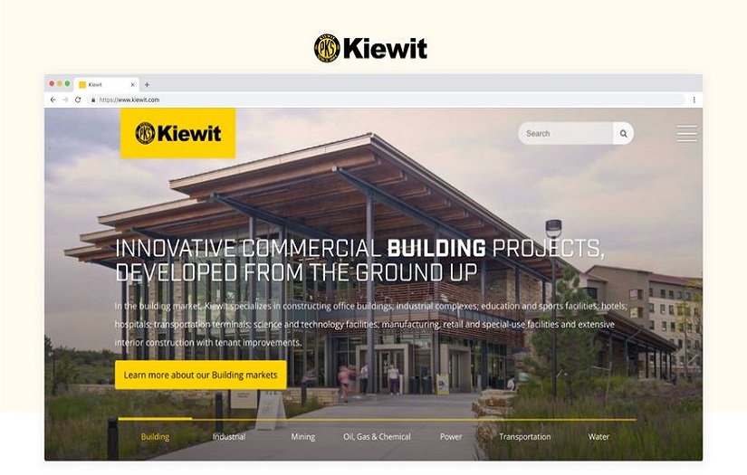 Kiewit screenshot 1