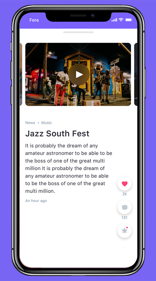 Worldcast Live screenshot 1