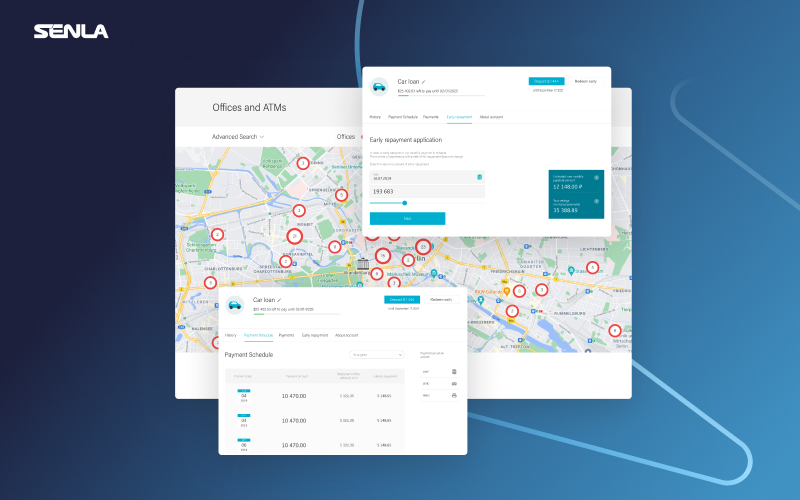 Online Banking Application screenshot 1