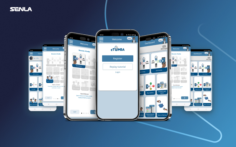 Mobile wallet for an African commercial bank screenshot 1