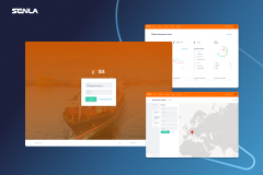 Sea freight management system