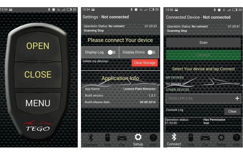 Aftermarket Automotive App + Firmware screenshot 1