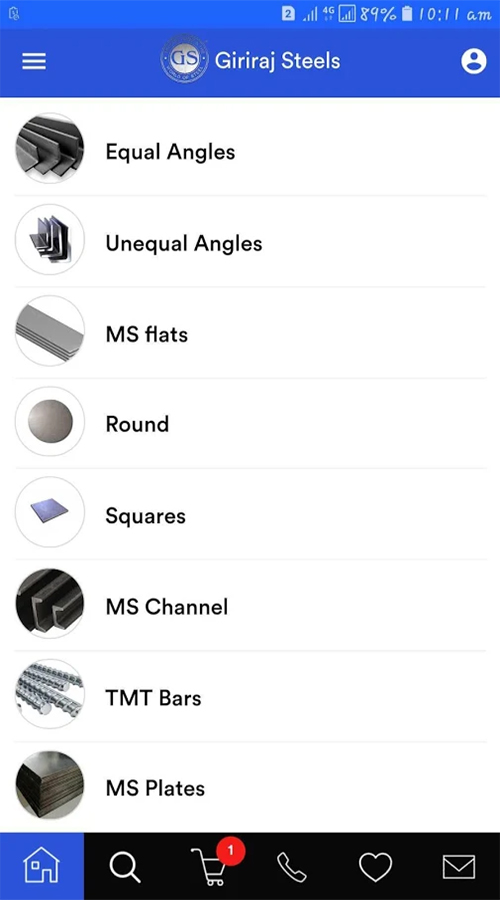 Giriraj Steels screenshot 3