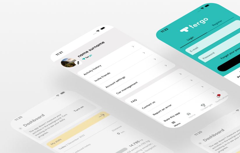 TerGo: app for real-time counting of CO2 emissions screenshot 3