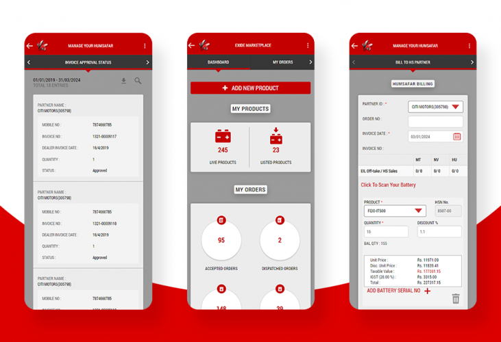 Marketplace App Development for Battery Dealers screenshot 5