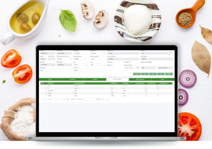 Development of Web Application for A Food Ingredients Firm screenshot 2
