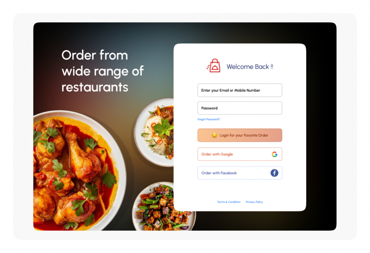 How Custom Food Delivery App is Transforming Dining Experiences screenshot 1