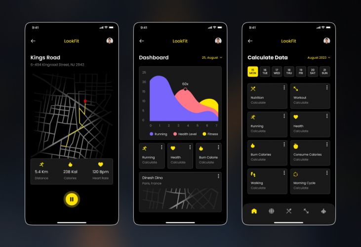 Fitness & Nutrition Mobile App Development for Dubai-based Firm screenshot 2