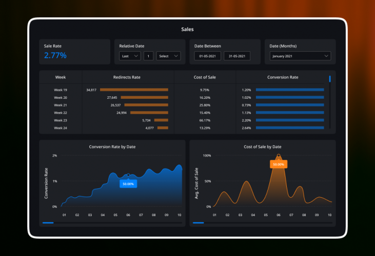 eCommerce Business Intelligence Solutions screenshot 3