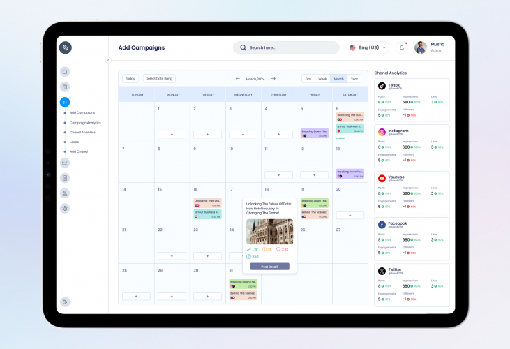 Retail CRM and Campaign Management System screenshot 3
