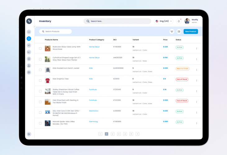 Retail CRM and Campaign Management System screenshot 1