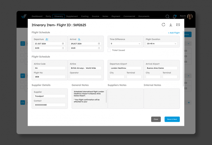 API Integration for a Travel Agency screenshot 1