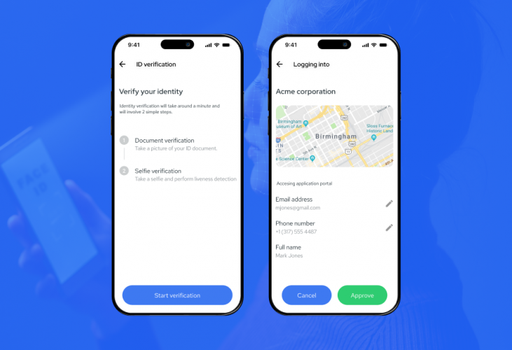 Mobile App Based Passwordless Authentication Solution screenshot 2