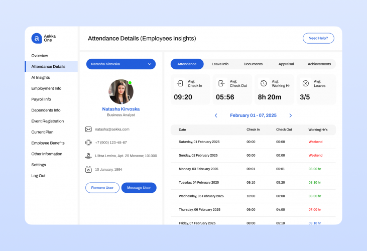 AI ML Based Attendance Management System screenshot 1