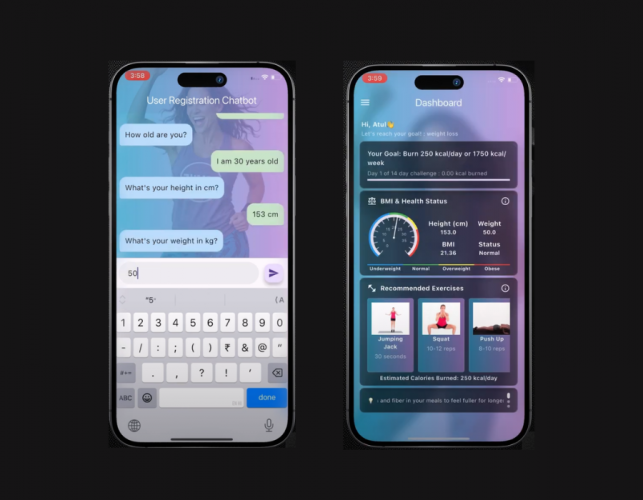 AI-powered Pose Detection App for Transforming Personal Training  screenshot 1