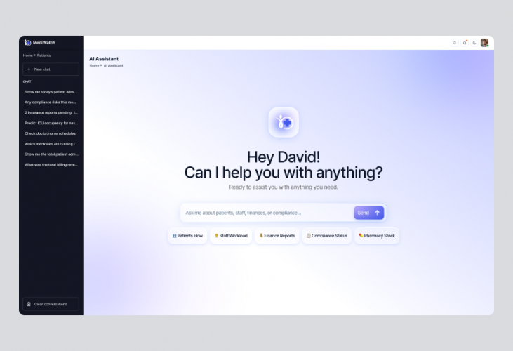 4X Faster Insights with Custom Built AI Patient Monitoring Software screenshot 3