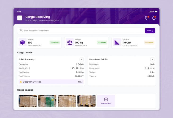How a Warehouse Management Solution Streamlined Global Freight Operations screenshot 2
