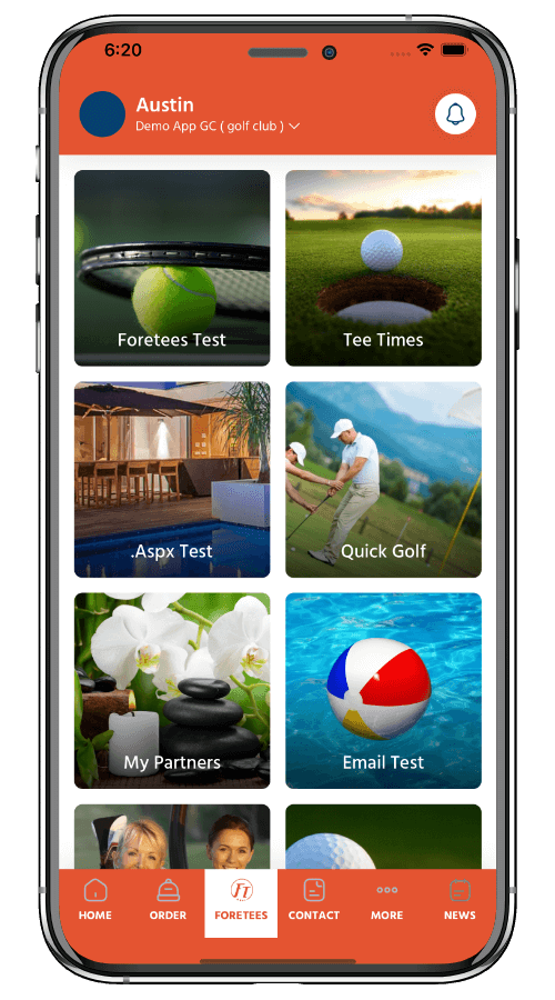 Foretees screenshot 2