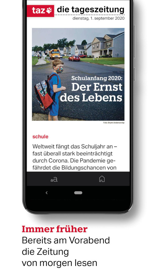 taz - News App for Android screenshot 2