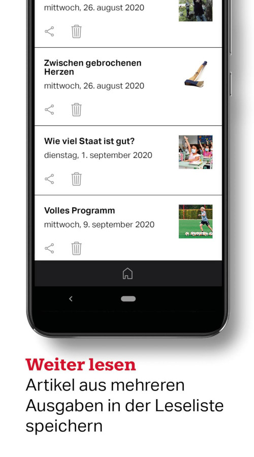 taz - News App for Android screenshot 3